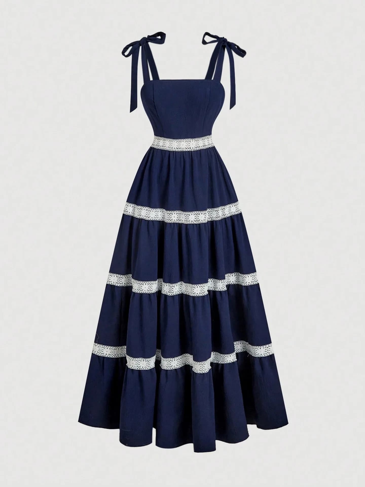 Ruffle A-Line Dress