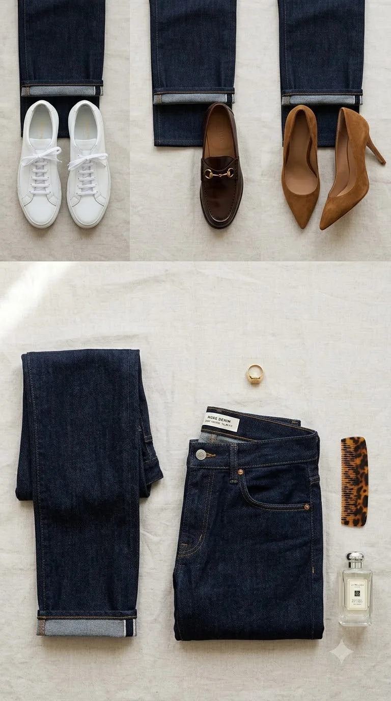 Shoe and hem decision guide image