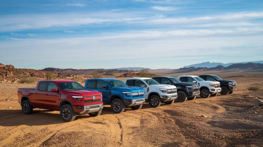 upcoming pickup trucks