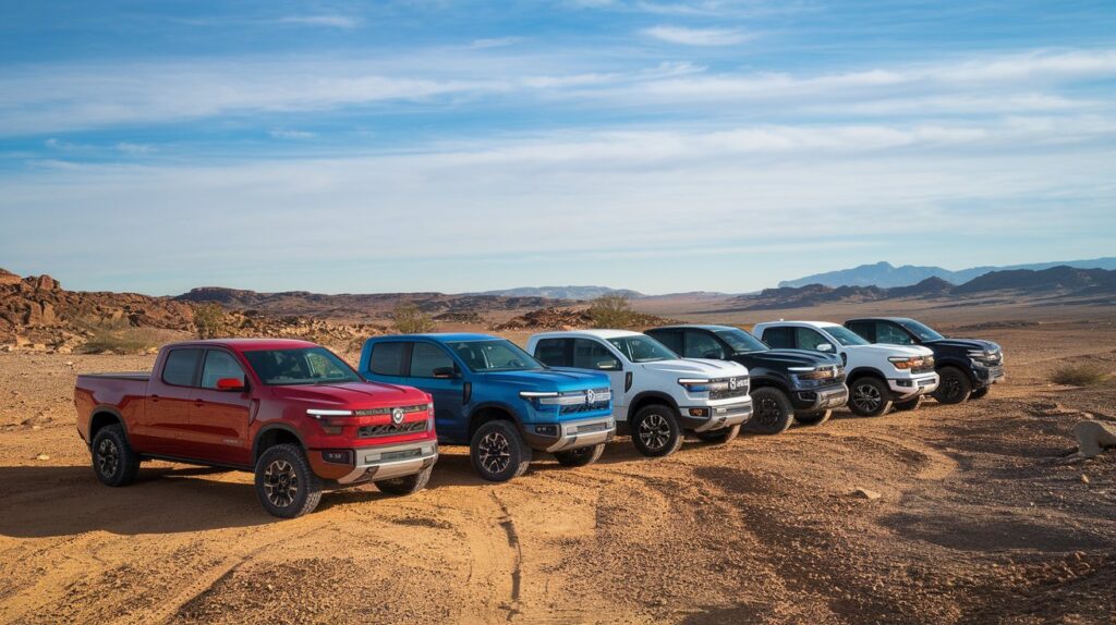 upcoming pickup trucks