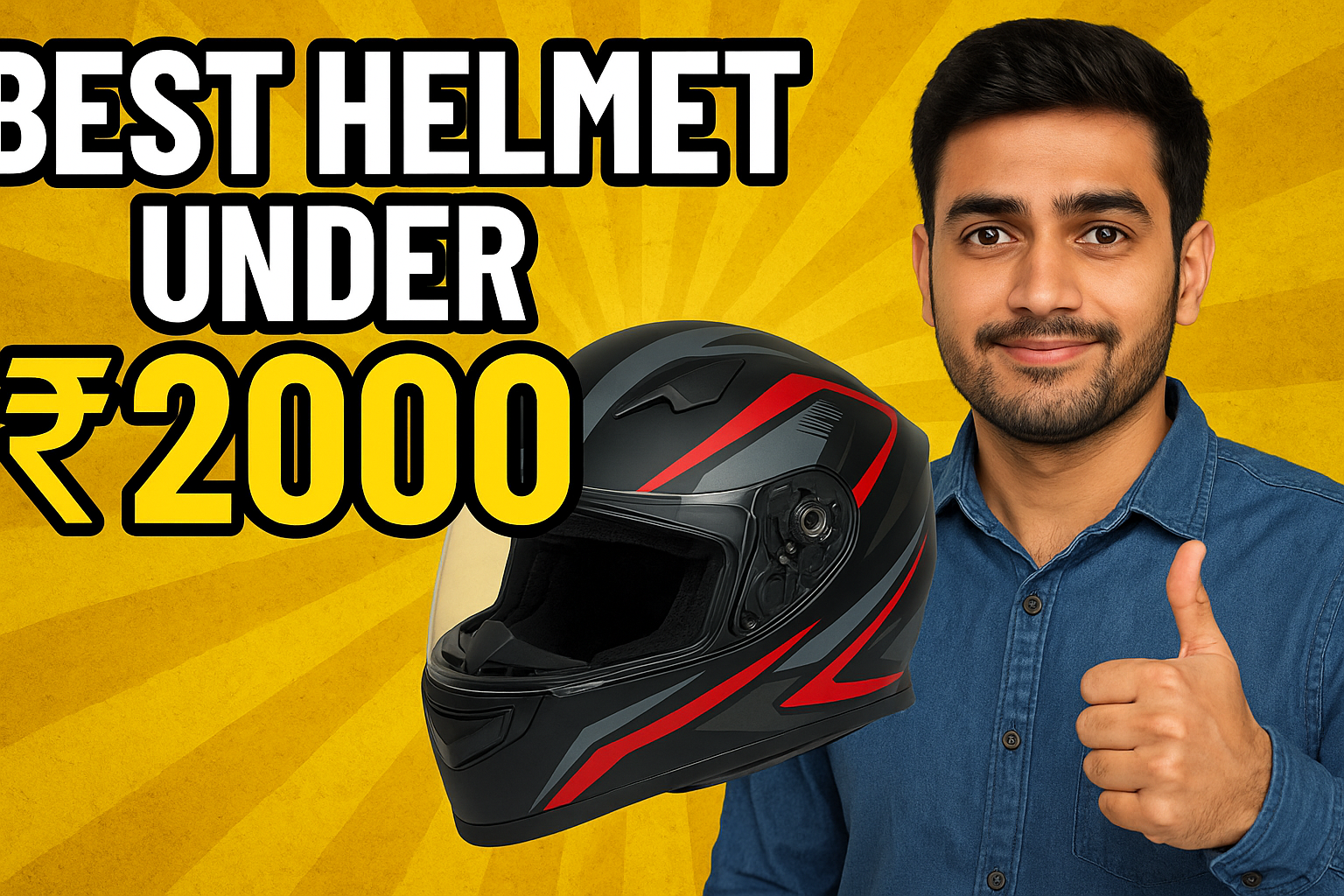 Best helmet under 2000 for begineers