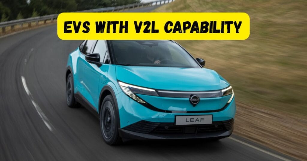 EV with V2L capability