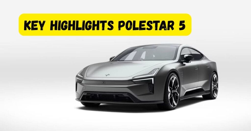 Key features of Polestar 5