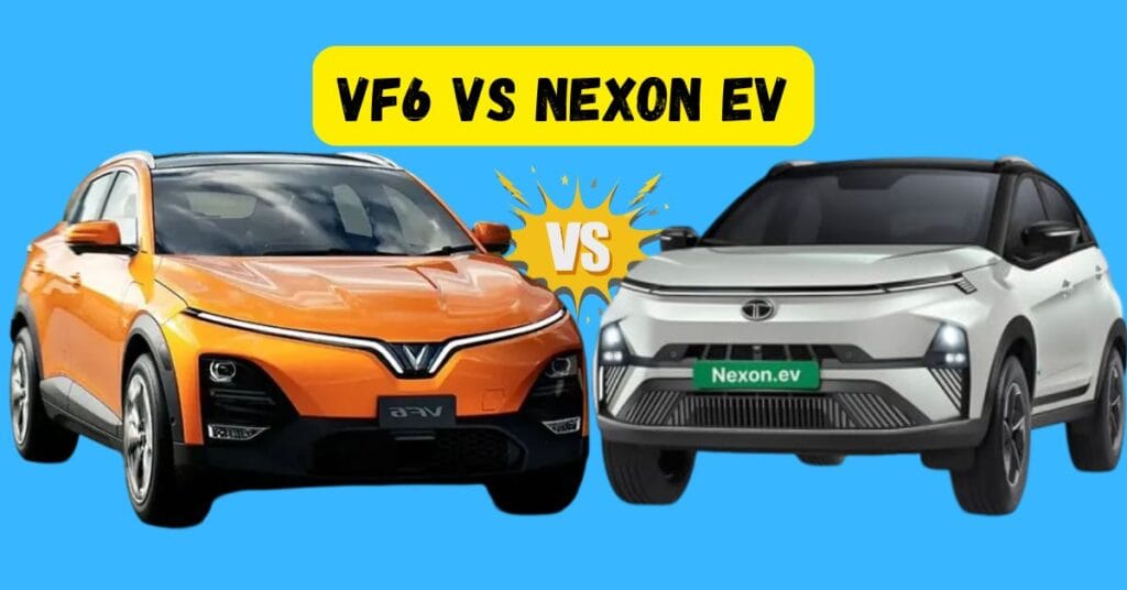 VinFast vf6 vs Tata Nexon EV