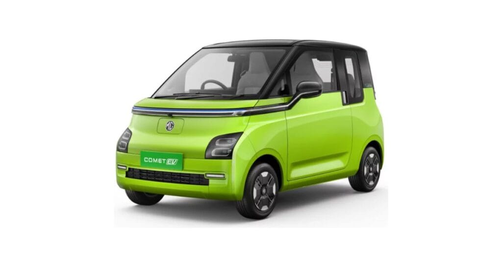 cheapest electric car in India MG comet ev
